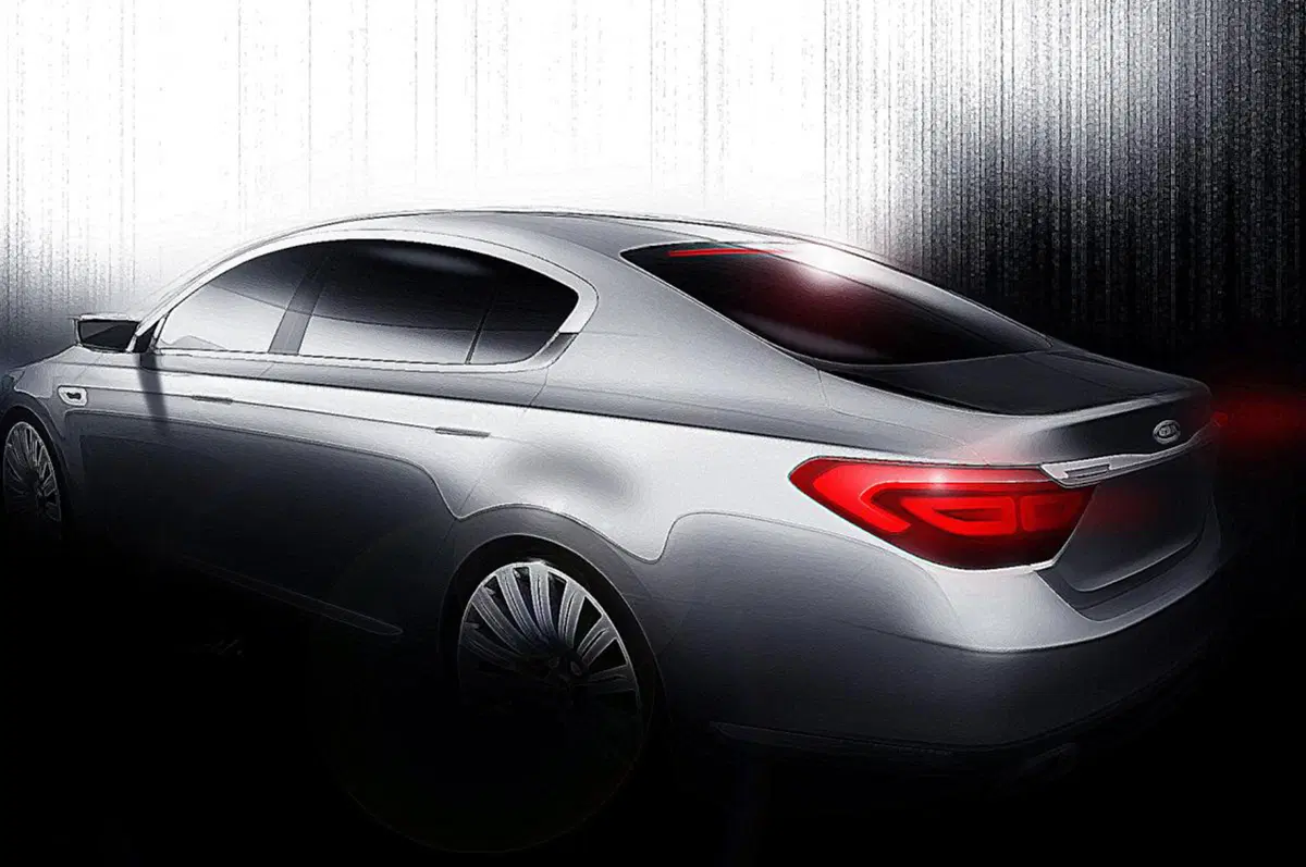 Kia: rilasciati i primi bozzetti ufficiali della K9 (2)