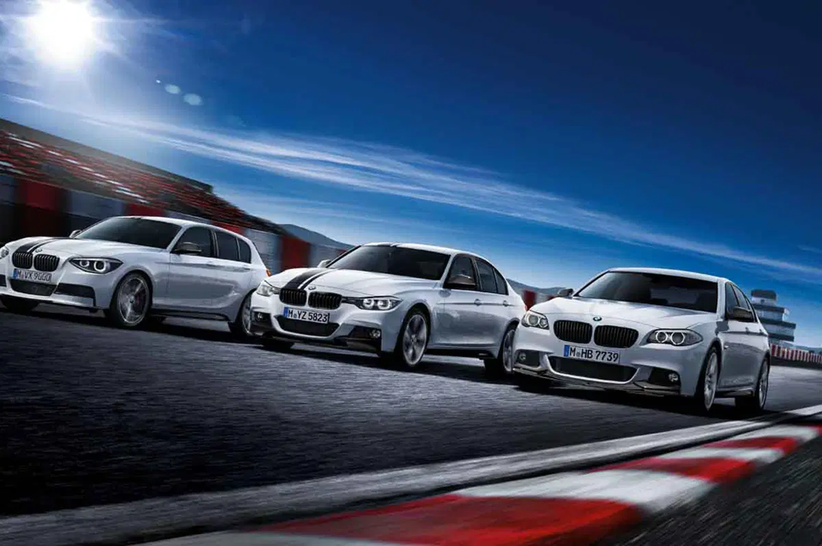 BMW Serie 1, Serie 3 e Serie 5 con pacchetto M Performance