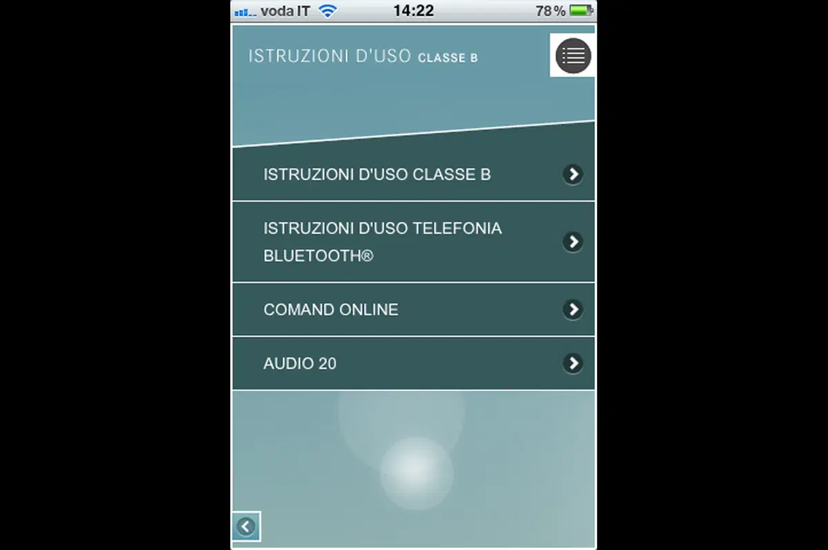 B-Class Guide: l’App dedicata alla Mercedes-Benz Classe B (4)