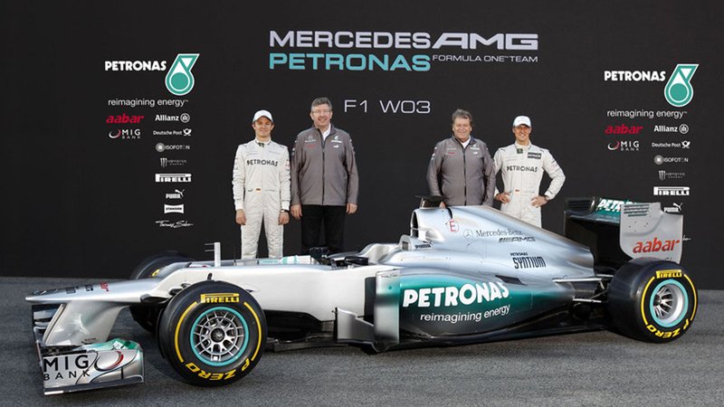 Mercedes AMG Petronas F1 W03: la monoposto 2012