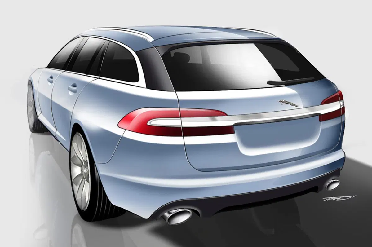 Jaguar XF Sportbrake: immagini e informazioni ufficiali (17)