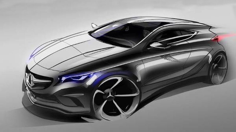 Mercedes-Benz Classe A: primo rendering digitale