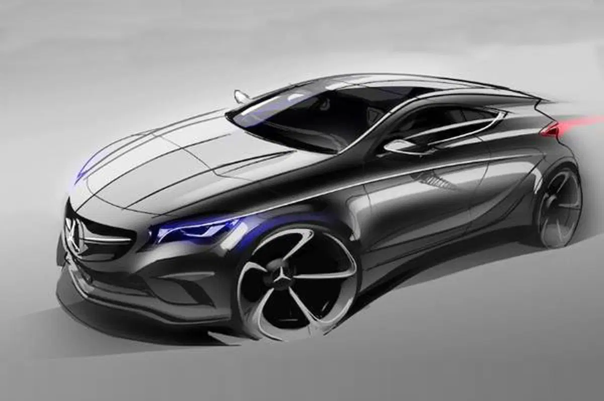Mercedes-Benz Classe A: primo rendering digitale
