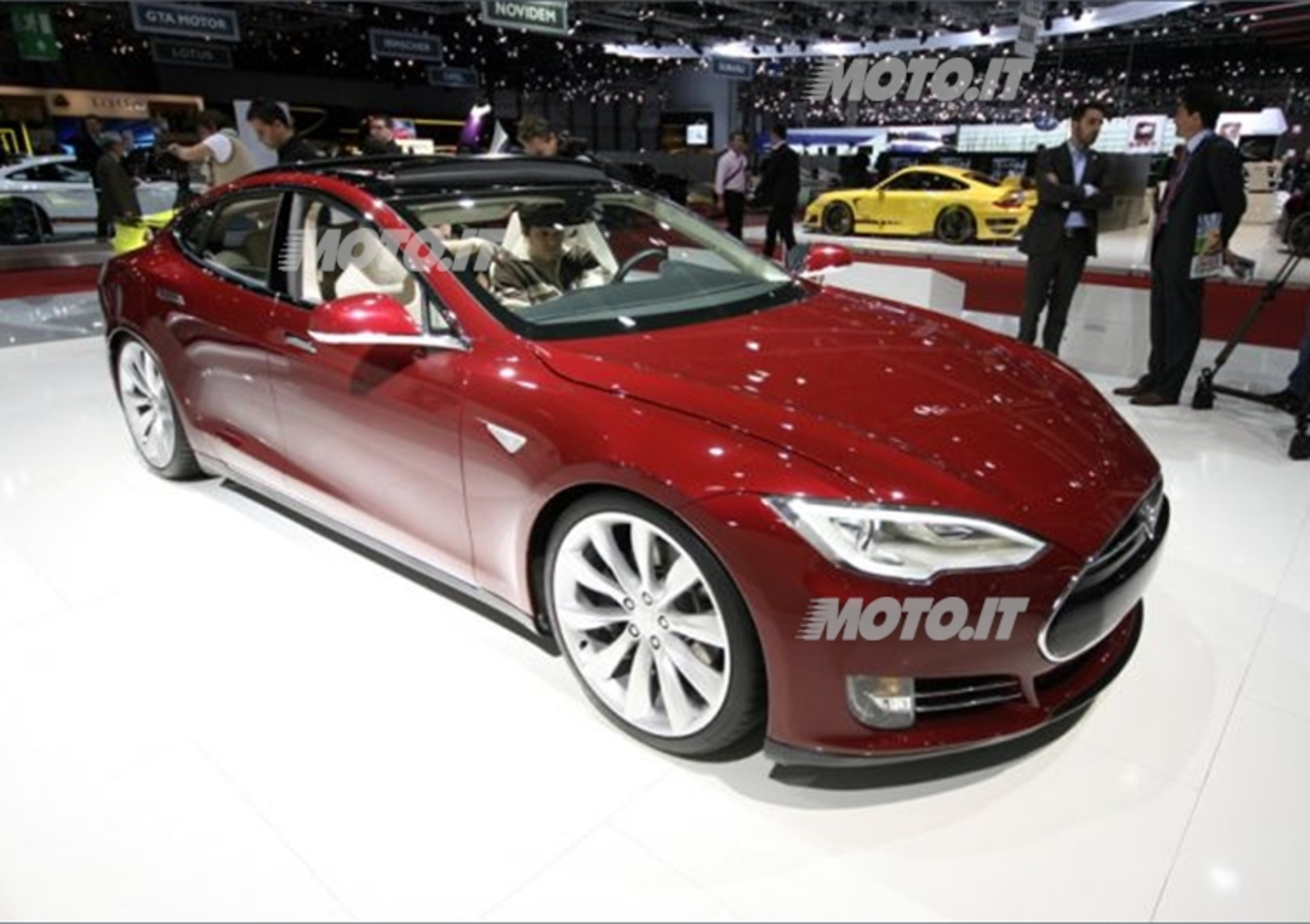 Tesla al Salone di Ginevra 2012