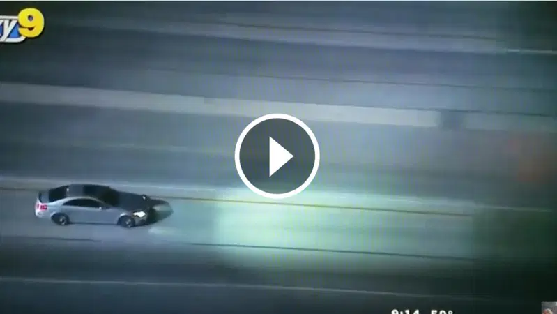 USA, l'inseguimento in autostrada finisce... col botto [Video]
