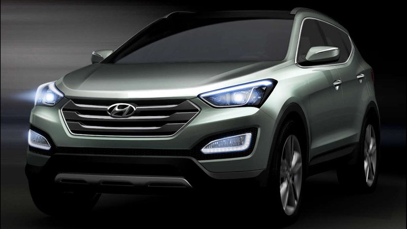 Nuova Hyundai Santa Fe: prime immagini ufficiali