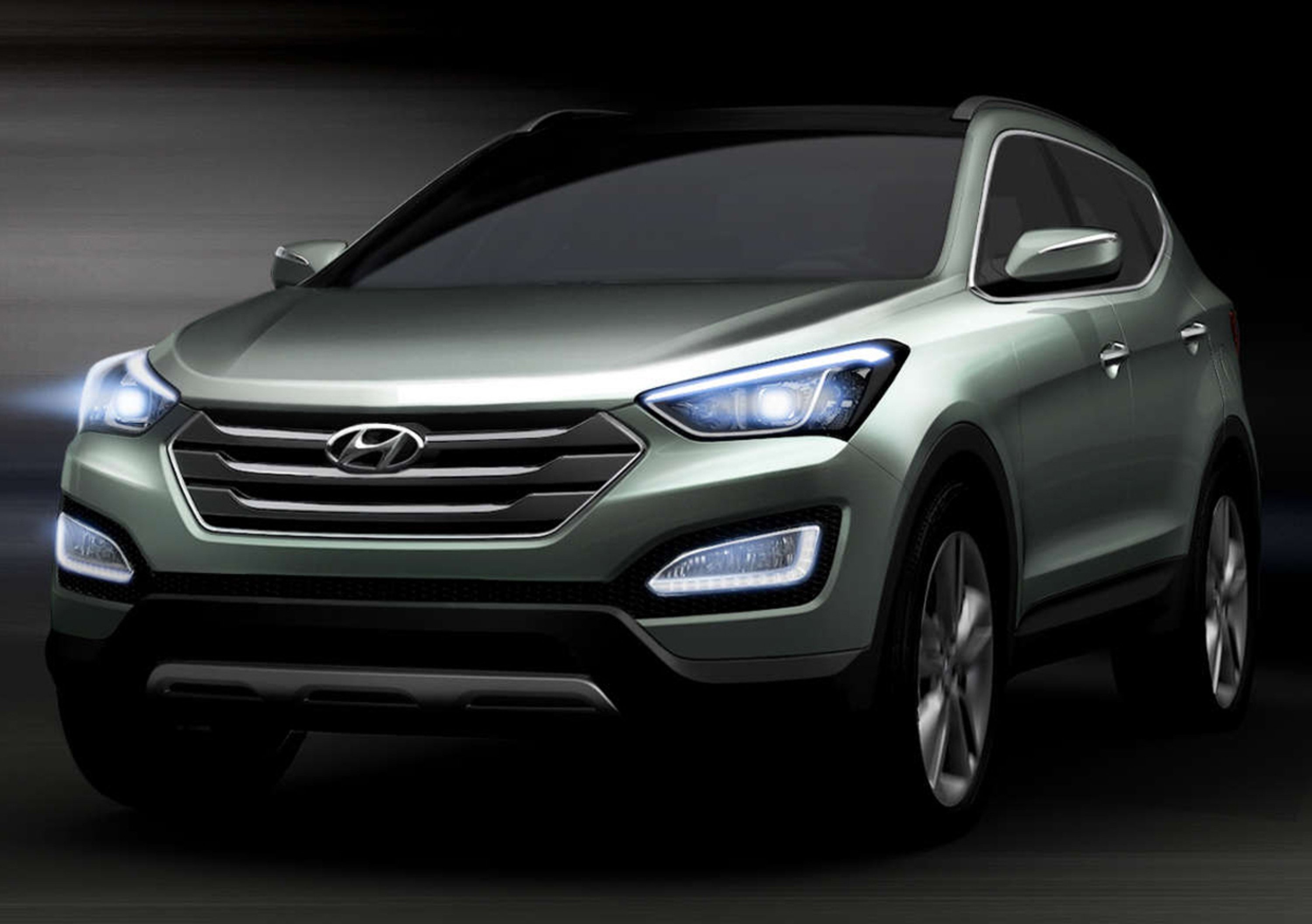 Nuova Hyundai Santa Fe: prime immagini ufficiali