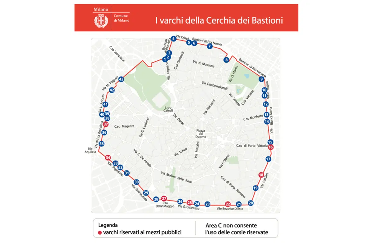 Area C: PM10 invariato nella cerchia dei bastioni (6)
