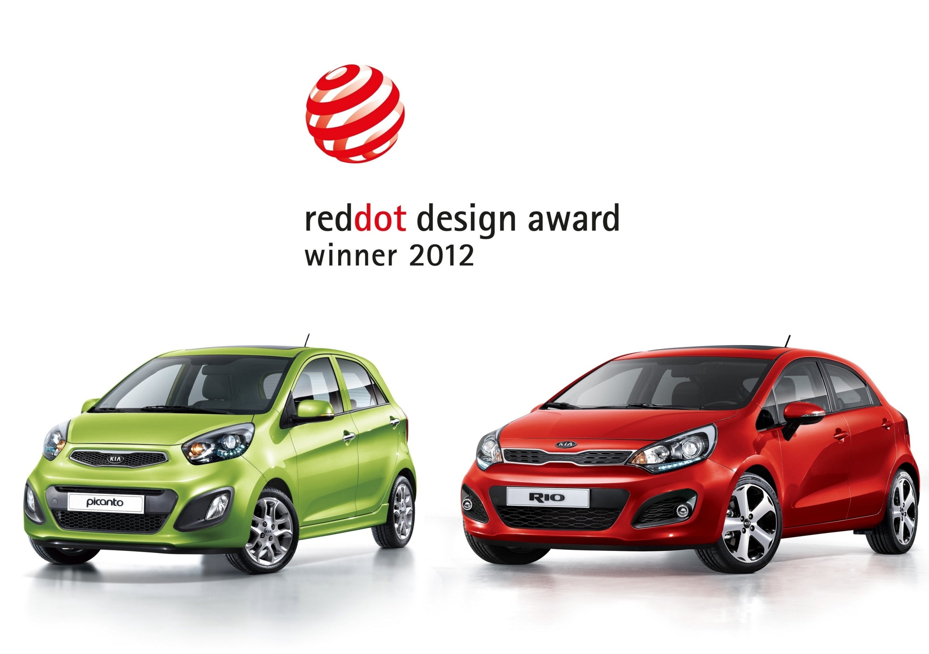 Kia Rio e Picanto premiate con i Red Dot Design Awards