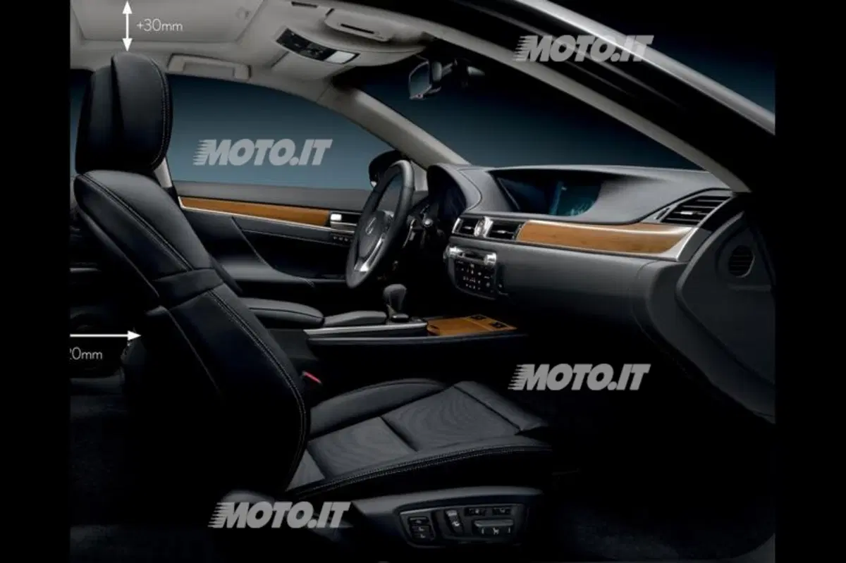 Lexus GS 450h: focus sugli interni (2)