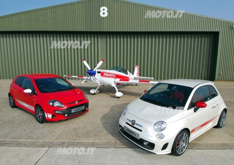 Abarth: a supporto del Goodwood Aviation Show