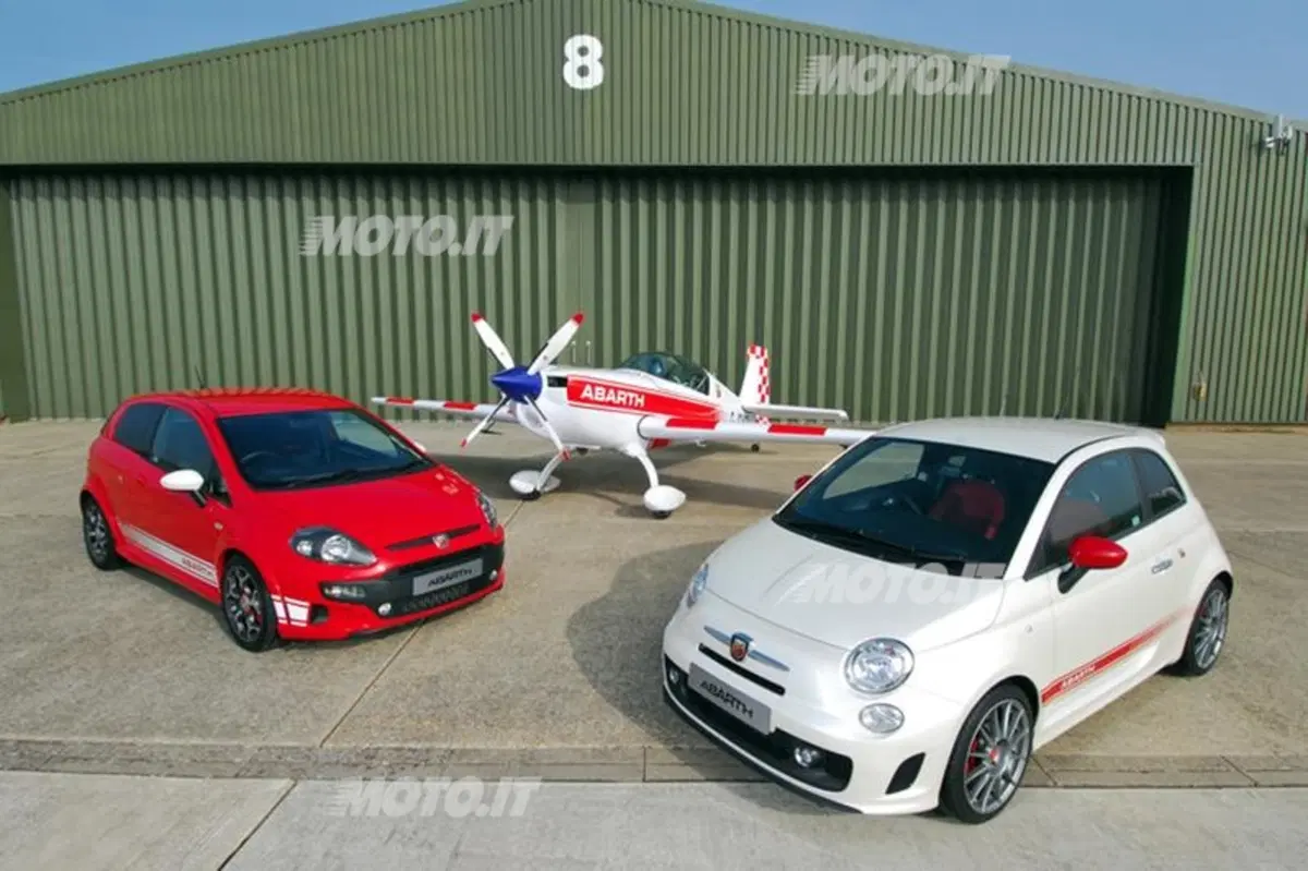 Abarth: a supporto del Goodwood Aviation Show