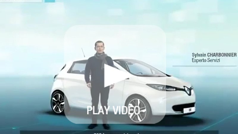 Renault ZOE: avvisa con un SMS se la batteria &egrave; scarica