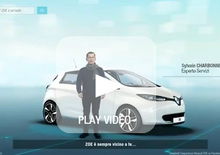 Renault ZOE: avvisa con un SMS se la batteria è scarica