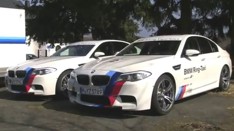 BMW M5 F10 Ring Taxi - Test al Nurburgring - Video