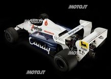 All'asta la Toleman TG184-2 di Ayrton Senna