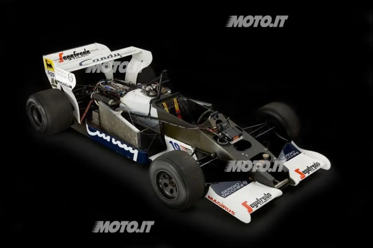 All'asta la Toleman TG184-2 di Ayrton Senna (2)
