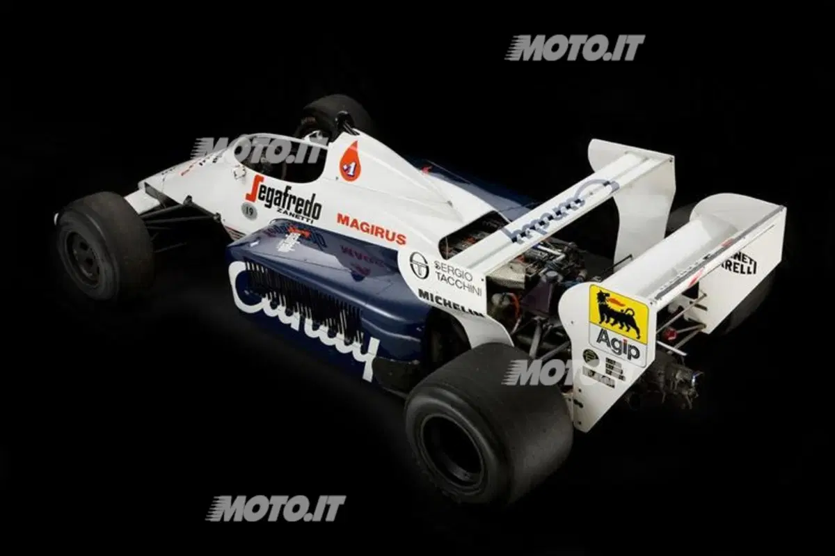 All'asta la Toleman TG184-2 di Ayrton Senna (3)