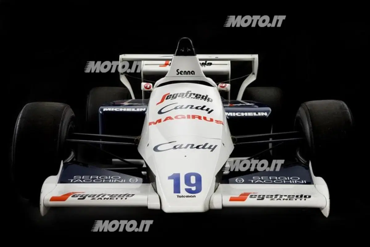 All'asta la Toleman TG184-2 di Ayrton Senna (4)