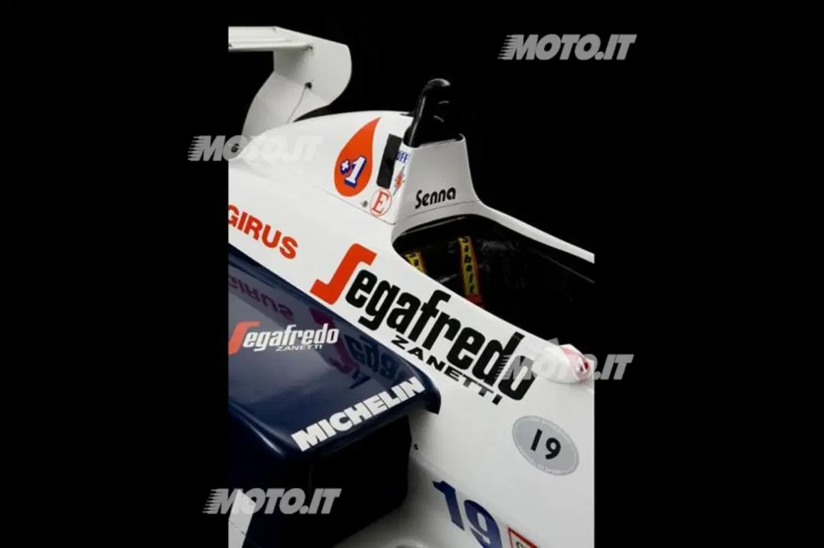 All'asta la Toleman TG184-2 di Ayrton Senna (7)