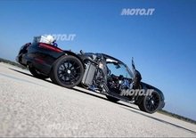 Porsche 918 Spyder: sorpreso il prototipo a Nardò