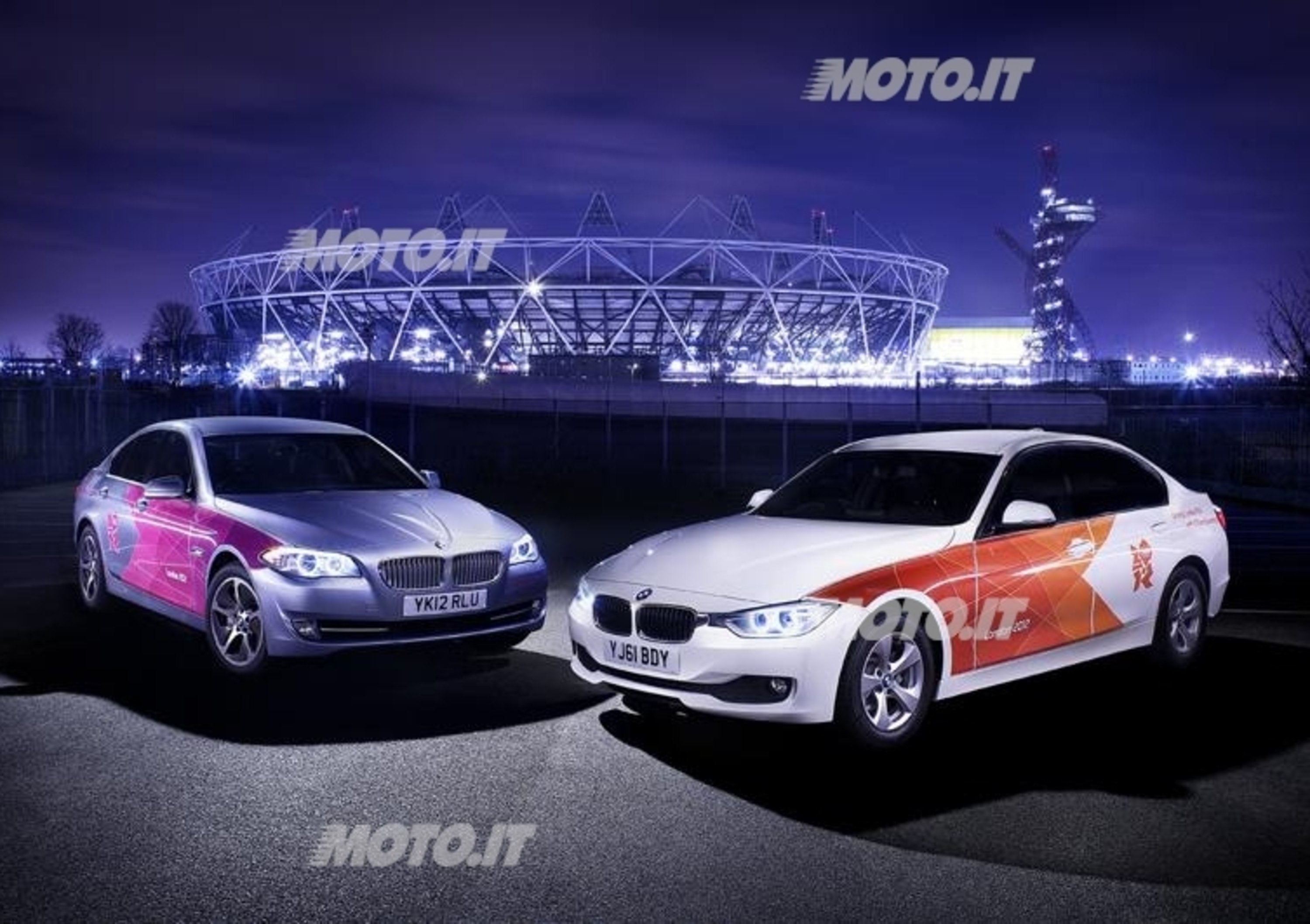 BMW: consegnate le prime vetture per i Giochi Olimpici 2012