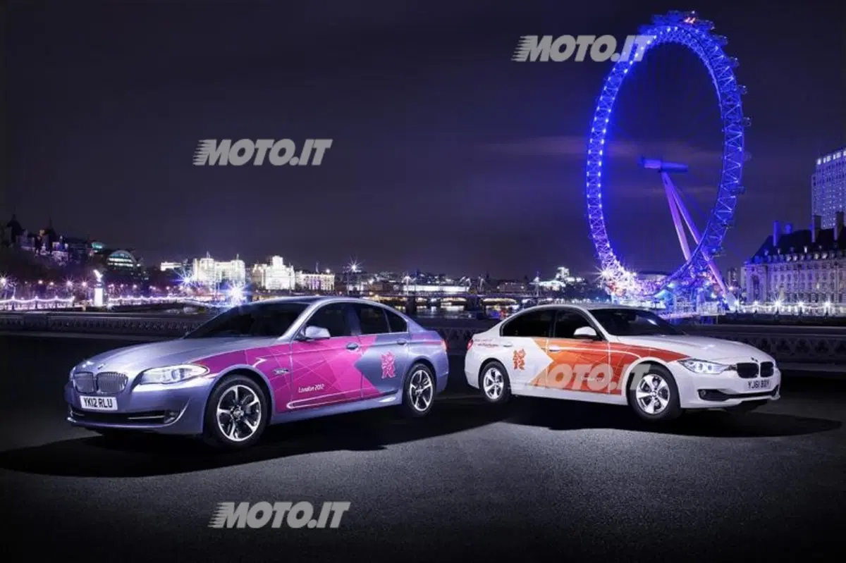 BMW: consegnate le prime vetture per i Giochi Olimpici 2012 (2)