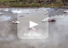 Guinness World Record: 75 auto in drift