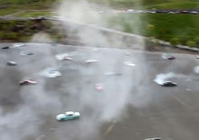 Guinness World Record: 75 auto in drifting all'Infineon Raceway - Video