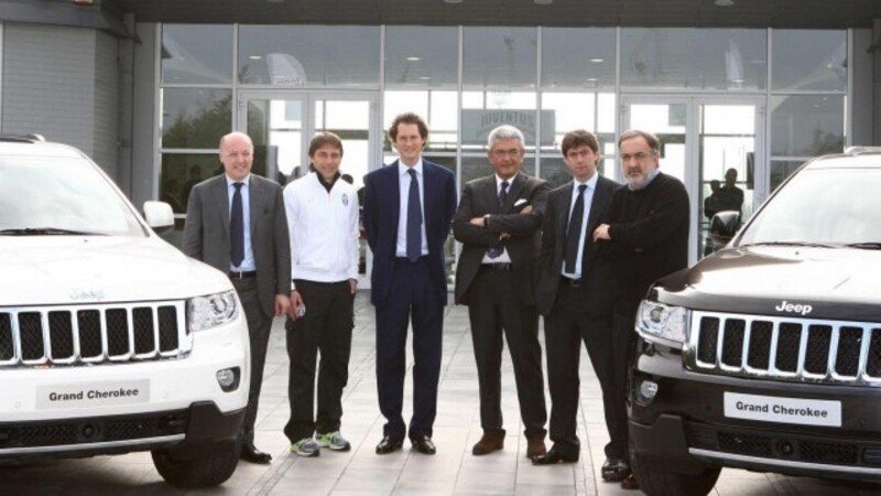 Jeep sponsor di Juventus nel Campionato di Serie A