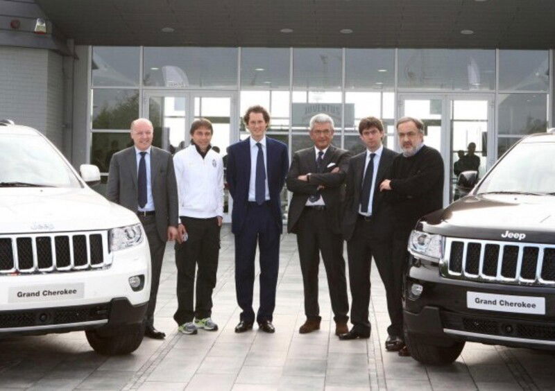 Jeep sponsor di Juventus nel Campionato di Serie A