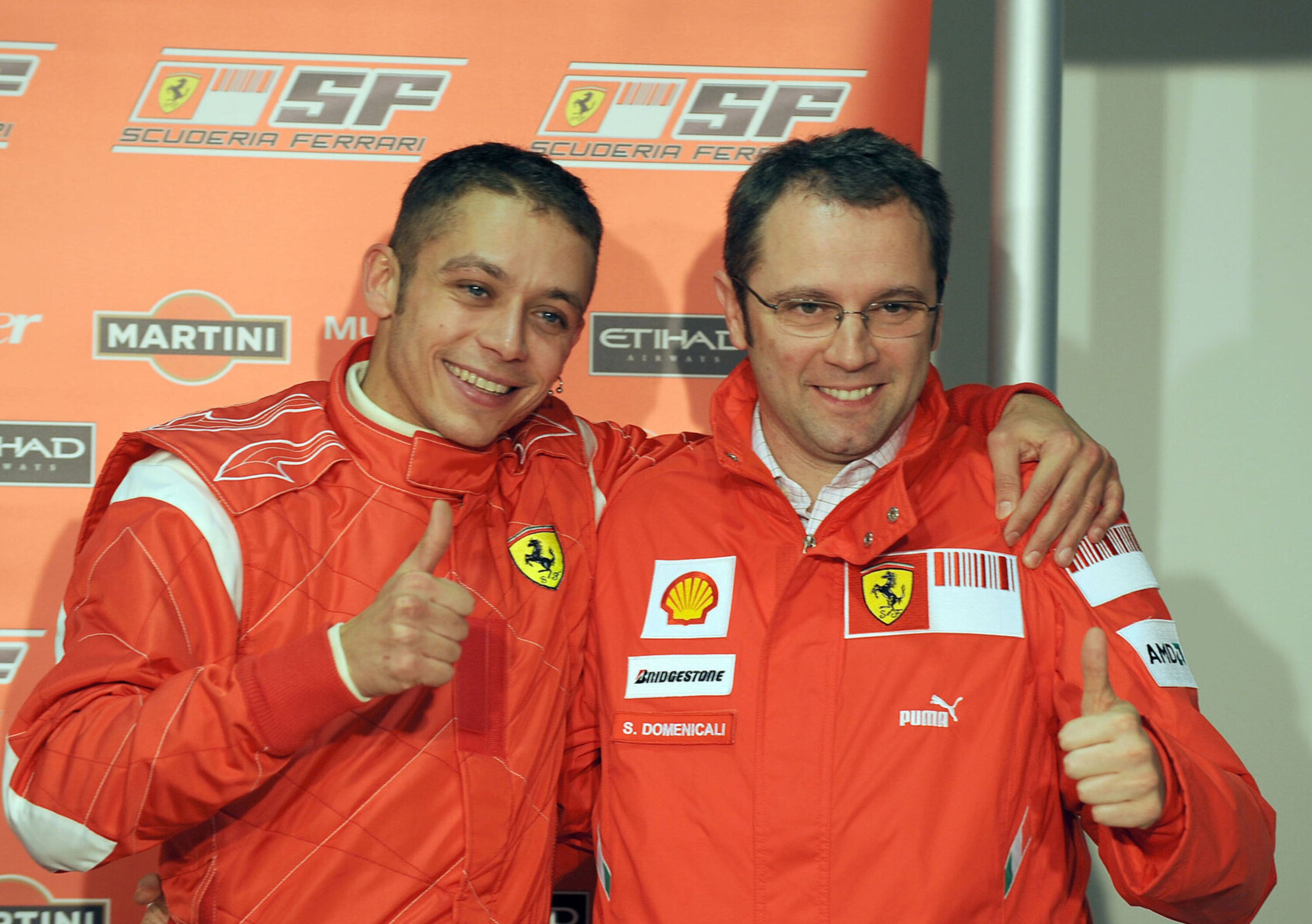 Valentino Rossi al Blancpain Series 2012 con la Ferrari 458 Italia