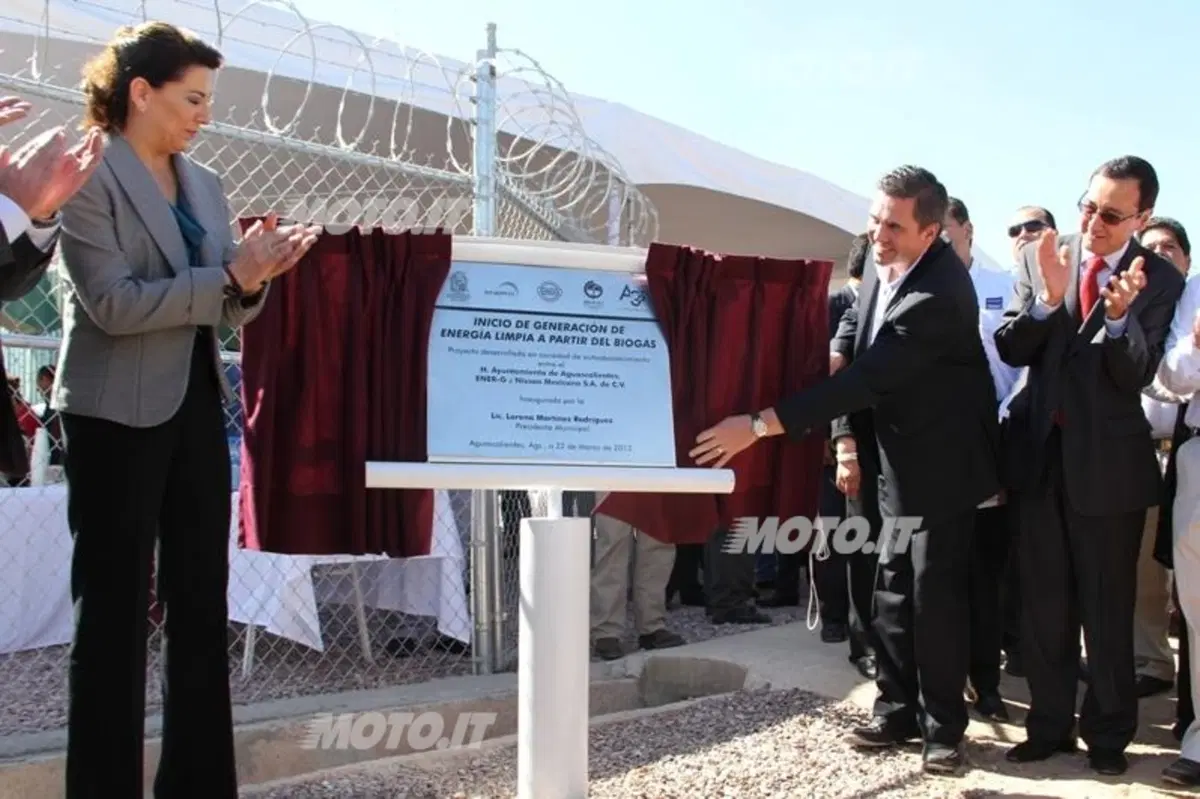 Nissan: un impianto di produzione di energia pulita ad Aguascalientes