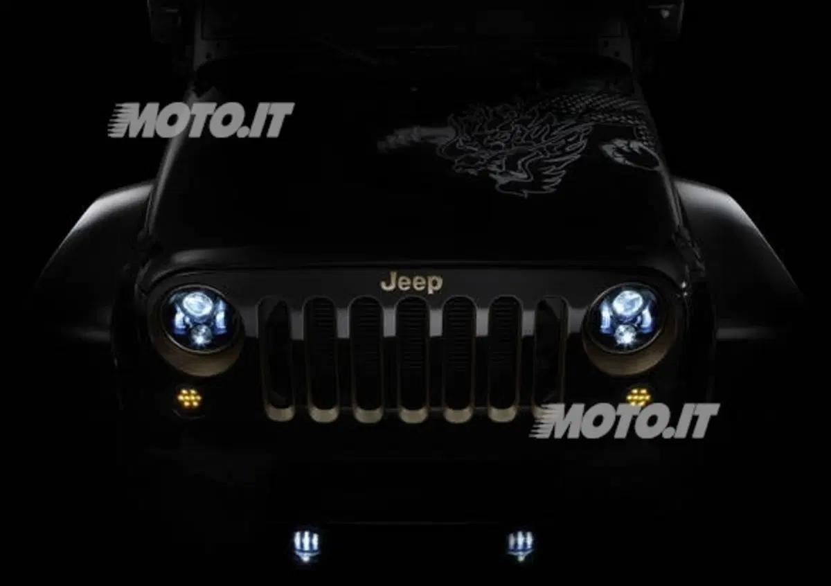 Jeep Wrangler: a Pechino una versione dedicata all'Anno del Dragone