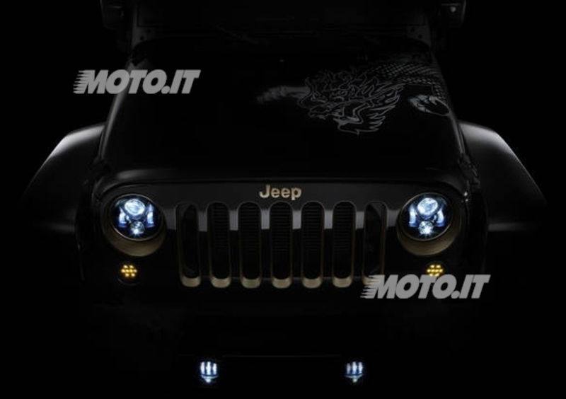 Jeep Wrangler: a Pechino una versione dedicata all&#039;Anno del Dragone