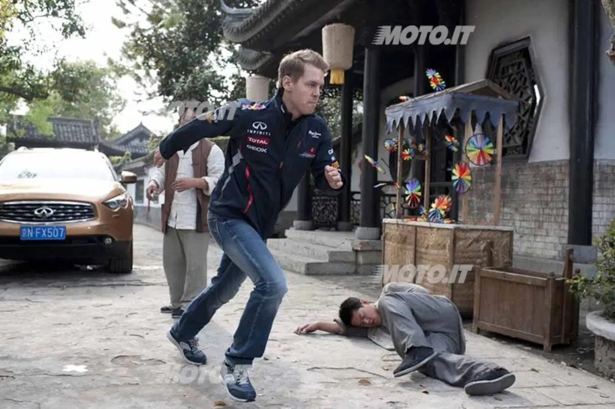 Sebastian Vettel: attore per un giorno (2)