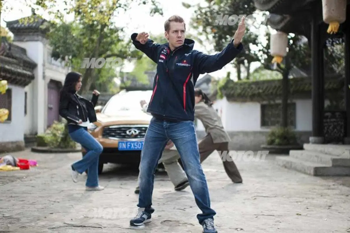 Sebastian Vettel: attore per un giorno (3)