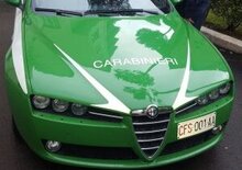 Carabinieri: le auto per la Forestale diventano verdi