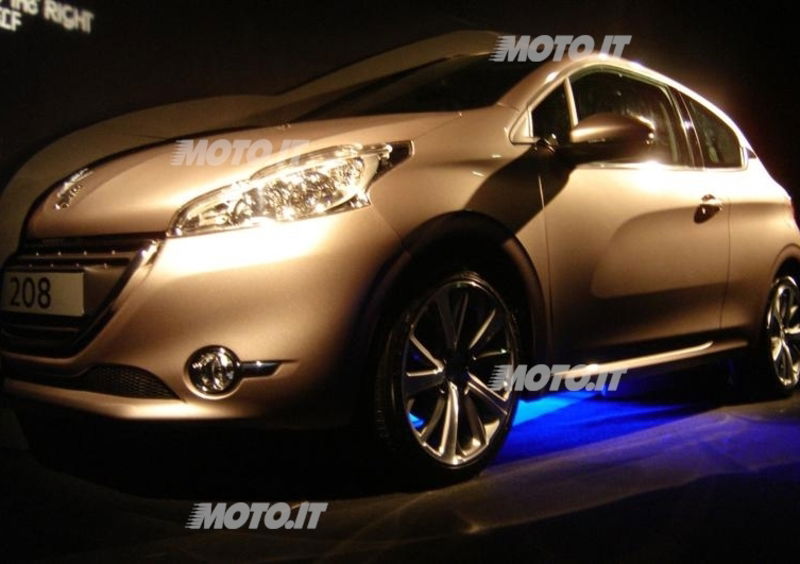 Peugeot 208: esposta alla mostra Ultrabody di Milano