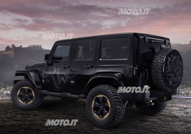 Jeep Wrangler Dragon Design Concept