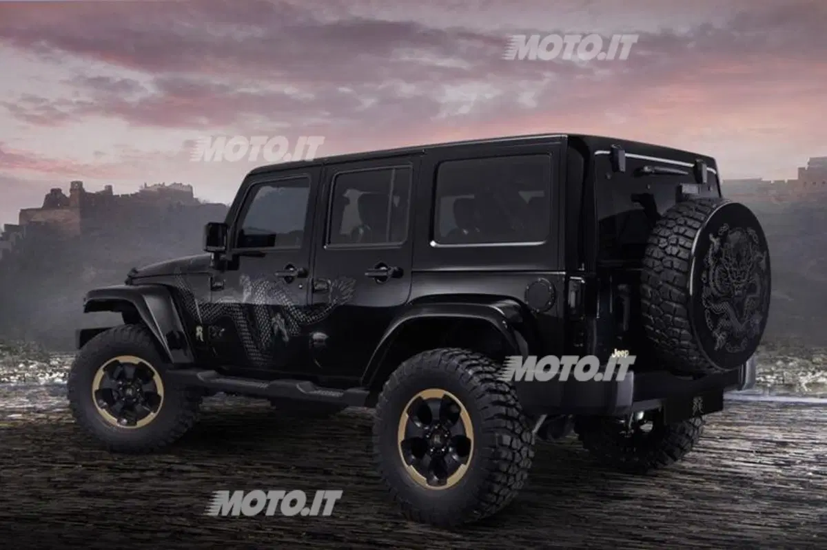Jeep Wrangler Dragon Design Concept