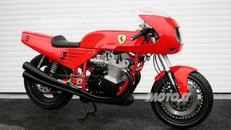 Ferrari: all'asta l'unica moto prodotta nella storia del Cavallino