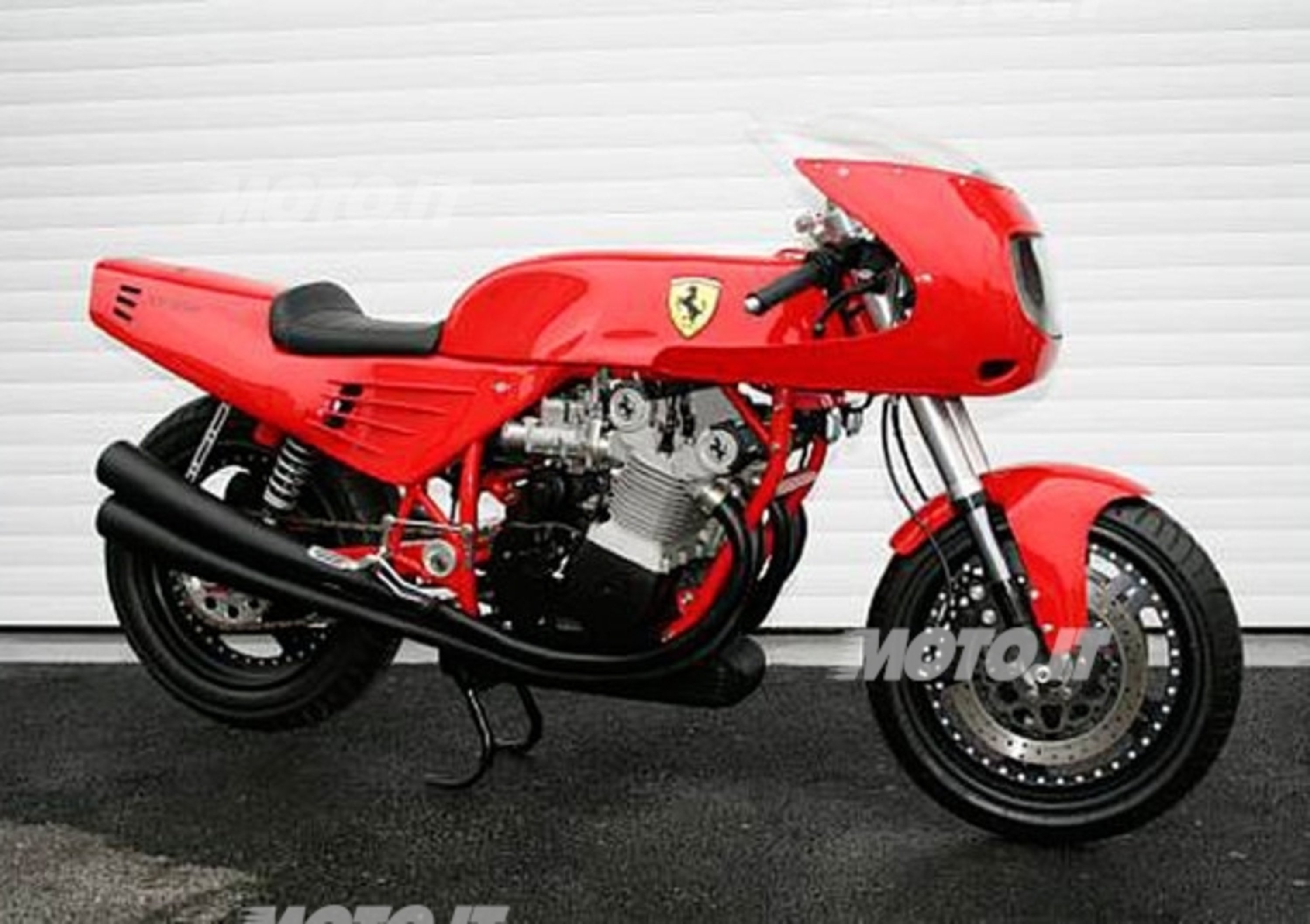 Ferrari: all&#039;asta l&#039;unica moto prodotta nella storia del Cavallino