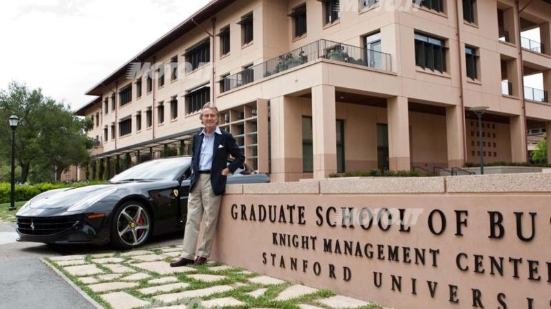 Montezemolo esorta gli studenti di Stanford: &laquo;siate creativi&raquo;