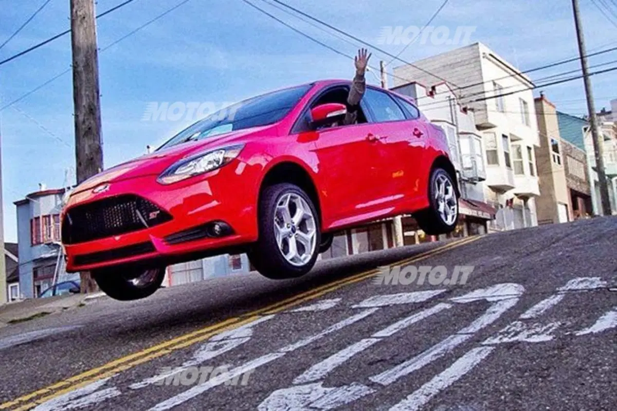 Ken Block: prime immagini da San Francisco con la Ford Focus ST