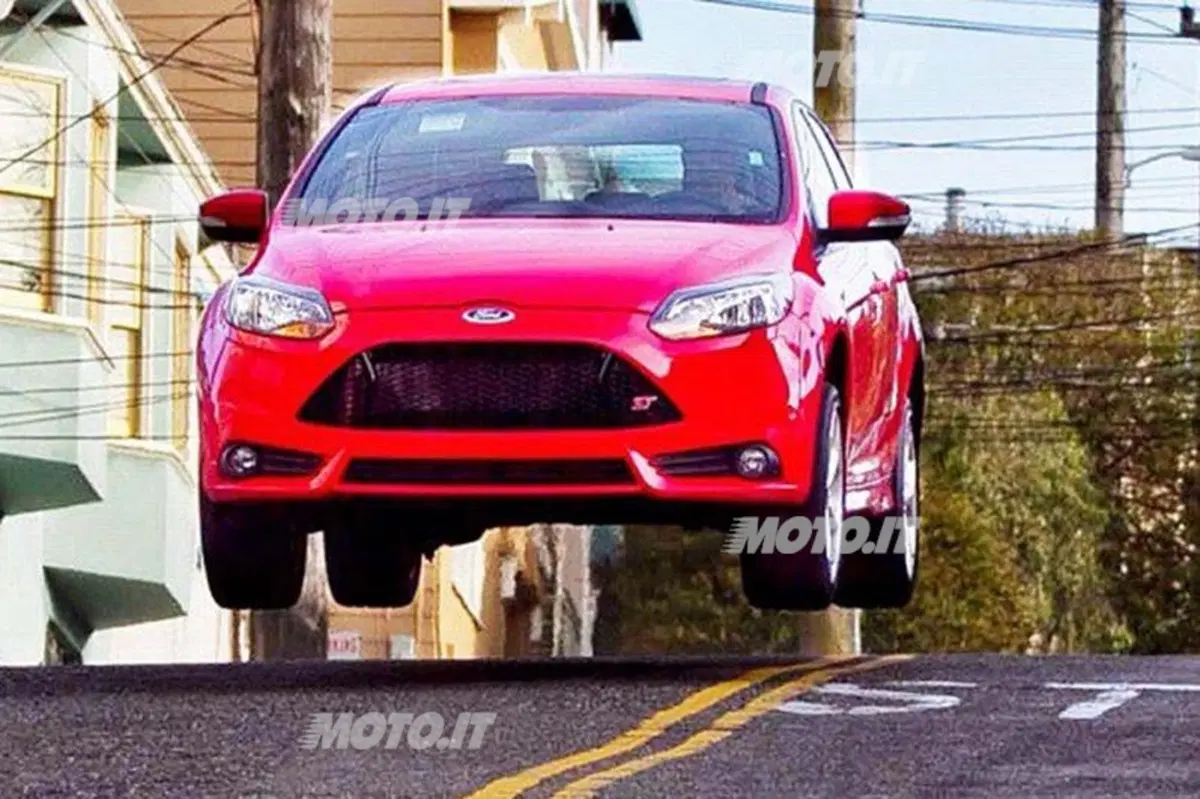 Ken Block: prime immagini da San Francisco con la Ford Focus ST (2)