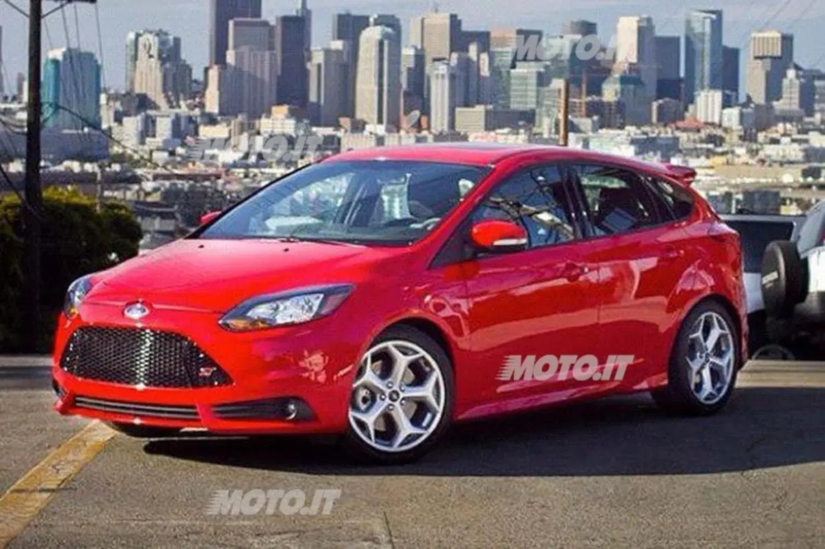 Ken Block: prime immagini da San Francisco con la Ford Focus ST (3)