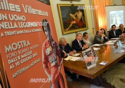 A Modena apre “Gilles Villeneuve un uomo nella leggenda”