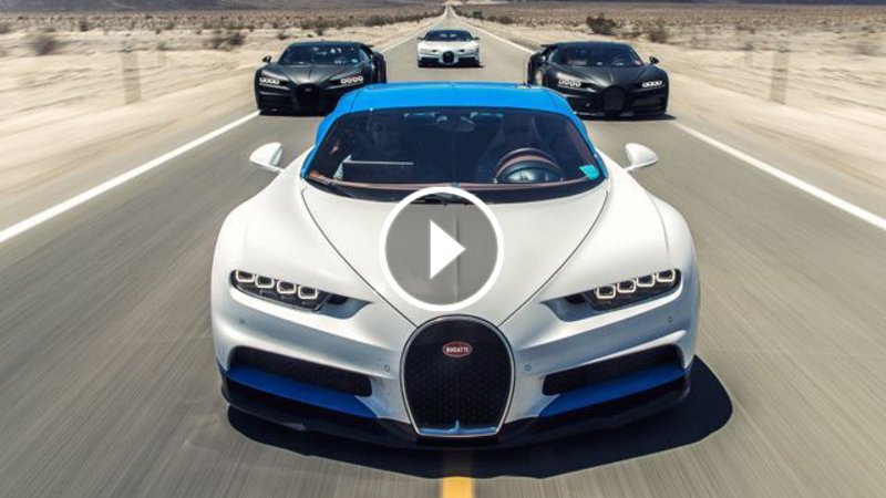 Bugatti Chiron: ecco i test estremi che ha superato [Video]