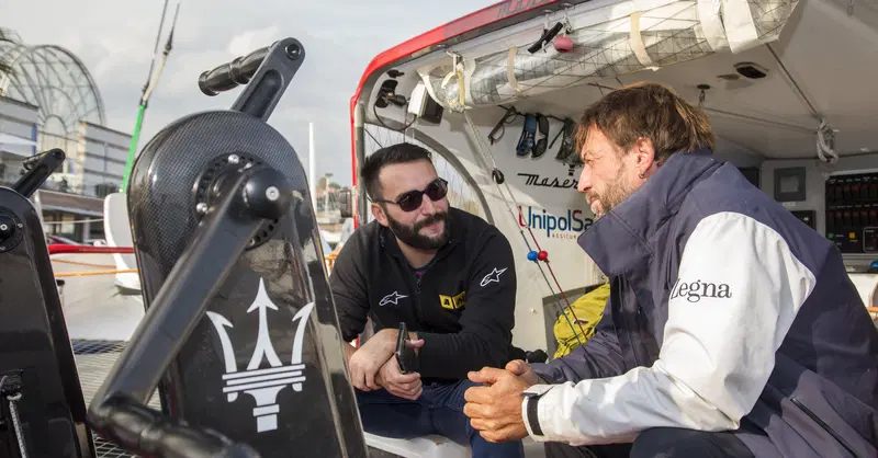 L'intervista a bordo del Multi70